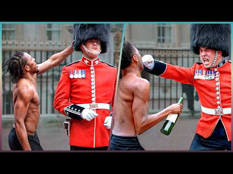 Идиоты, которые Приставали к королевской Гвардии и Пожалели Об Этом