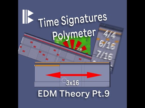 EDM Music Theory Pt9 Time Signature and Polymeter | how to beginners guide