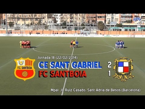 2013-14 Cadete Preferente - J18 - CE Sant Gabriel - FC Santboia 2-1