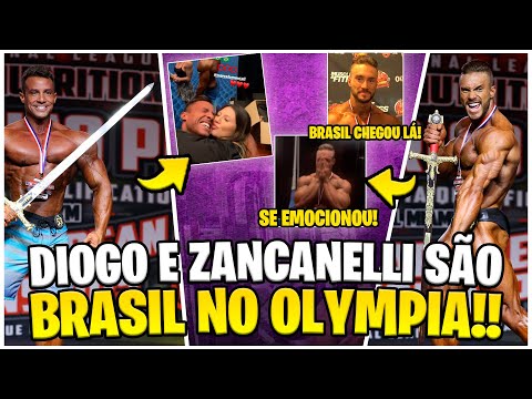 ZANCANELLI E DIOGO MONTENEGRO NO OLYMPIA 2021! ZANCA SE EMOCIONA E COMENTA! MARCELA 3 JU CHITARRA 4