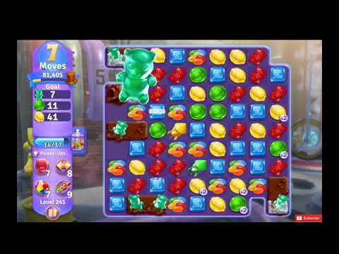 Wonka's World of Candy Level 245 NO BOOSTERS - A S GAMING