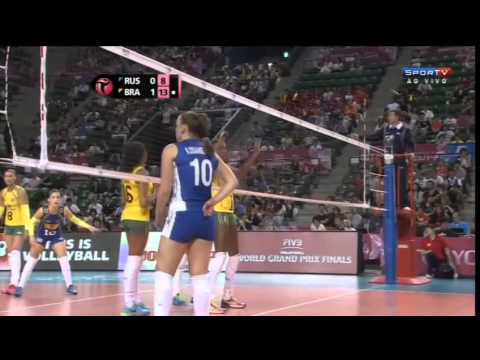 Rússia x Brasil - Fase Final - World Grand Prix 2014