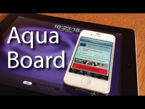 comment installer aquaboard