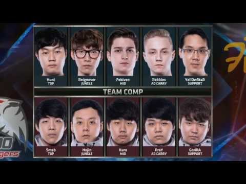 KOO vs FNC Game 1 semi Final World Championship 2015 25 10 League of Legends KOO Tigers vs Fnatic