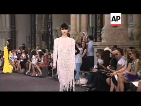 Stephane Rolland shows collection at Paris Fashion Week