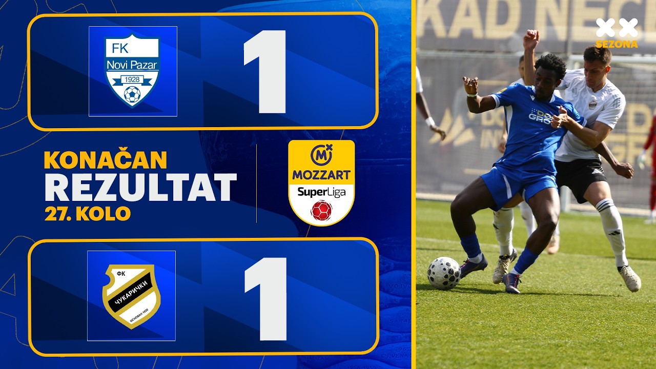FK Novi Pazar vs FK Čukarički Highlights