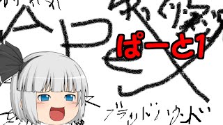 【Apex Legends】初めてのApex実況！！！！(下手くそ）【ゆっくり実況】ぱーと1