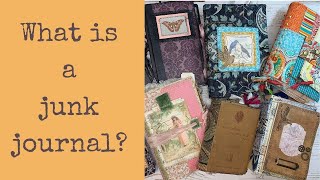 What in the world is a junk journal? And other musings...
