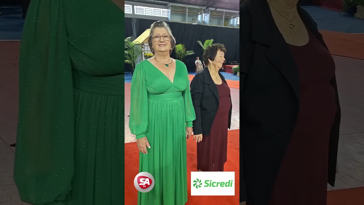 Herta Teresinha Spohr, de 80 anos, foi escolhida a Rainha de Porto Novo