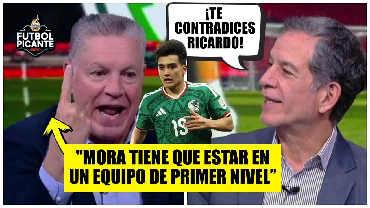 GILBERTO MORA y su FUTURO en EUROPA hace ESTALLAR el DEBATE entre Peláez y Alarcón | Futbol Picante