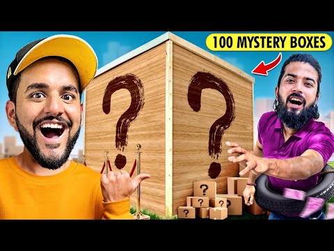 I Ordered 100 MYSTERY BOXES in an Adventure park