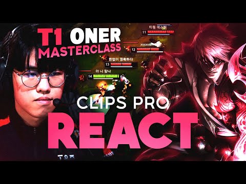 La MASTERCLASS d'Oner - Pandore Reacts 'T1 Oner Lee Sin - Best of LoL Stream Highlights'