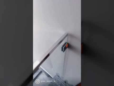 ограждение перила из стекла