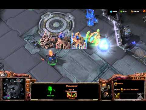 Starcraft 2 LoTV (Beta) zerg 1v1 (Part 1)