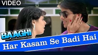 Har Kasam Se Badi Hai - Baaghi || A Rebel for Love || Abhijeet & Kavita Krishnamurthy || Salman Khan