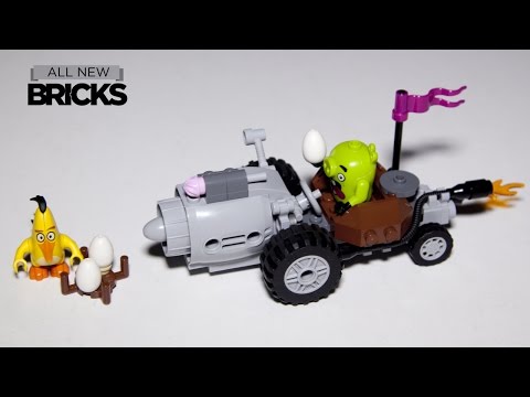 Vidéo LEGO Angry Birds 75821 : L'évasion en voiture du cochon