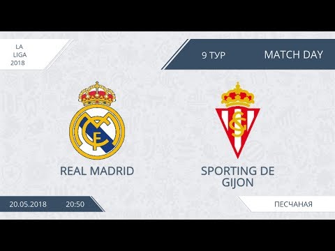 AFL18. Spain. Primera. Day 9. Real Madrid - Sporting de Gijon