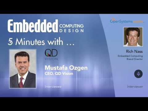 Five Minutes With? Mustafa Ozgen, CEO, QD Vision