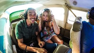 AMAZING SUNSET FLIGHT