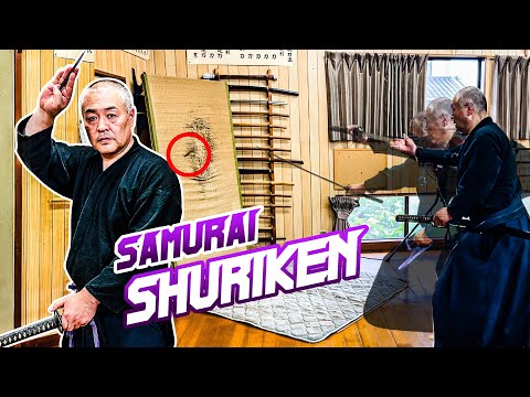 How Samurai Combined Shuriken (Throwing Darts) and Katana Techniques