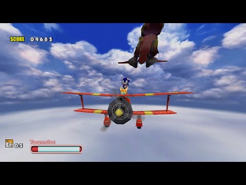 Sonic Adventure DX with Mods: Sky Chase Act 1 [8,000 Points] (Tails) | Reverofenola