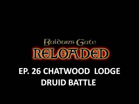 BALDUR'S GATE Reloaded | Chatwood Lodge Druid Battle  |  4K / 60fps