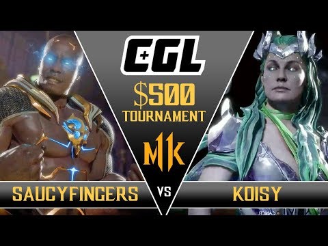 MK11 - Koisy vs SaucyFingers - CGL TOURNAMENT 1