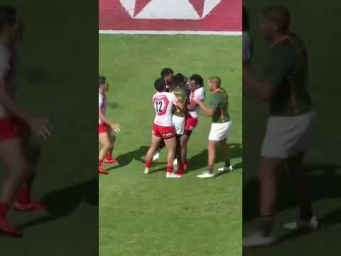 You have never seen this in Rugby | South Africa vs Japan Sevens