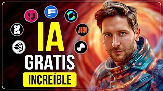 10 HERRAMIENTAS GRATUITAS con IA que te sorprenderán 🤯 ¡Creatividad SIN LÍMITES!