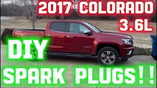 How To Change Spark Plugs!!! 2017-22 Chevy Colorado/GMC Canyon 3.6L