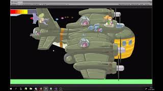 Air Strip Angel early gameplay footage Lifebar and damage test