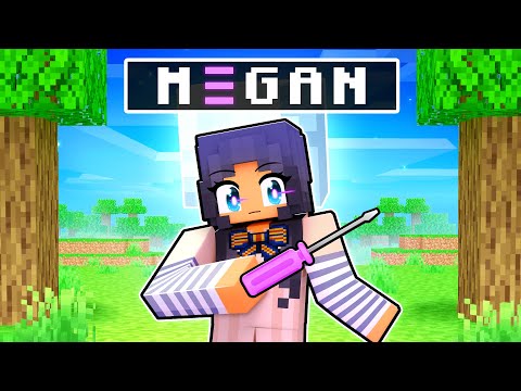 Playing as M3GAN in Minecraft!