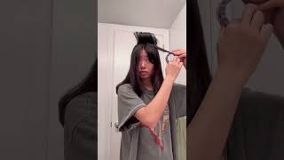 how to fake a blowout with a straightener!