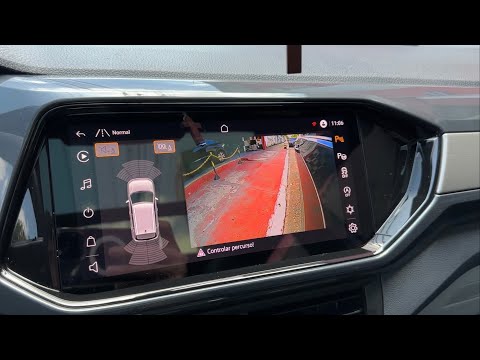 Atualização de câmera lateral e frontal Tcross Highline