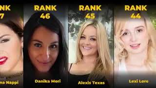 top 100 P*O*R*N Stars list