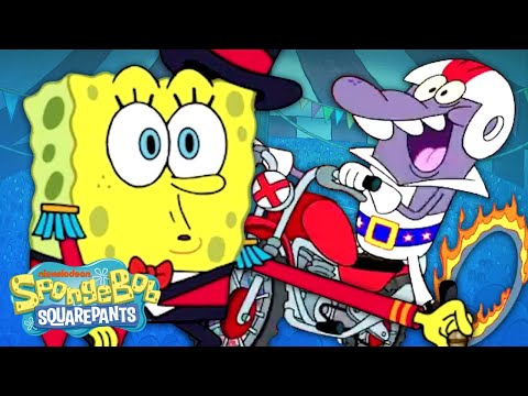 SpongeBob Causes a Flea Infestation! ? ? | New Episode "Under the Small Top"