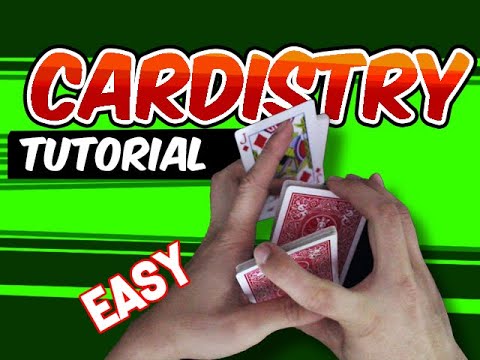 【Learn Basic Cardistry In 3 Minutes】入门花式洗牌//TUTORIAL