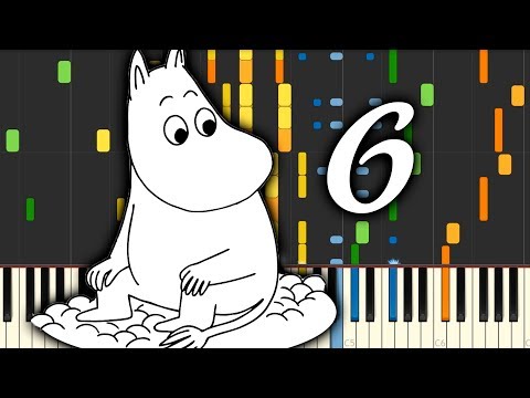 MOOMIN MUSIC 6 [Masquerade] - Piano Tutorial (Synthesia)