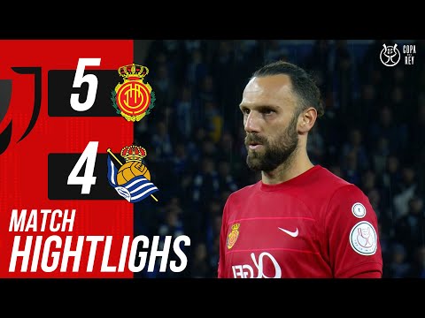 HIGHLIGHTS! Real Sociedad (4) vs (5) Mallorca | COPA DEL REY 2023-2024