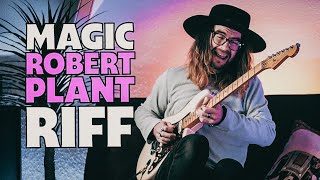 Let&#39;s learn my favourite ROBERT PLANT Guitar Riff