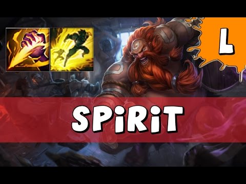 Fnatic Spirit as Gragas vs Rek'Sai JUNGLE - S6 Challenger SoloQ - League of Legends