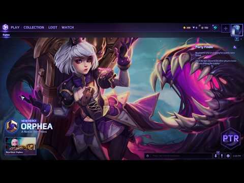 Heroes of the Storm PTR - Orphea