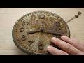 RESTORATION of an old RUSTY wall clock "MAYAK" | Amazing restoration