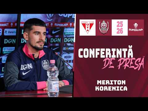 📽 UTA Arad - CFR Cluj | Korenica: „Trebuie doar să fim concentrați!”