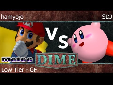 DIME 26 - FX | hamyojo (Mario) vs SDJ (Kirby, Mario) Low Tier - GF - melee