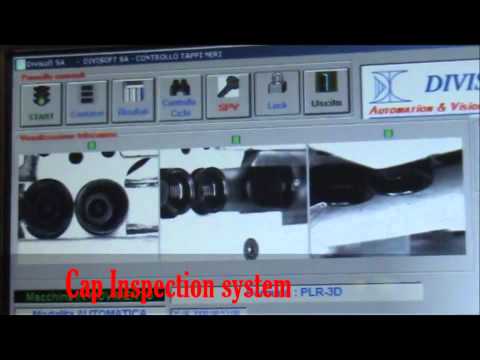 Machine Vision Plastic Cap Inspection