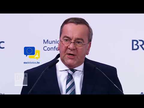 Video Thumbnail: EU Must Step Up! But America Must Stay Reliable! Pistorius’ Strong Message to the US! #MSC2026 🇩🇪🇺🇸⚡