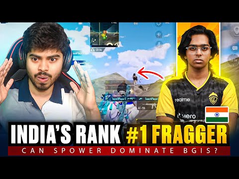 India’s Rank #1 Fragger 🇮🇳 – Can Spower Dominate BGIS?