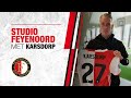 'Ik wil hier lekker 40 wedstrijden spelen' | Rick Karsdorp in Studio Feyenoord
