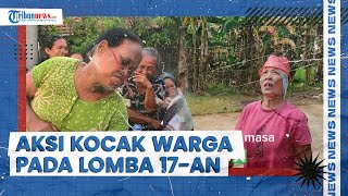 Aksi Kocak Emak-emak Jengkel Gegara Kalah Lomba Tujuhbelasan, Bapak-bapak Sampai Terseret Sarung!